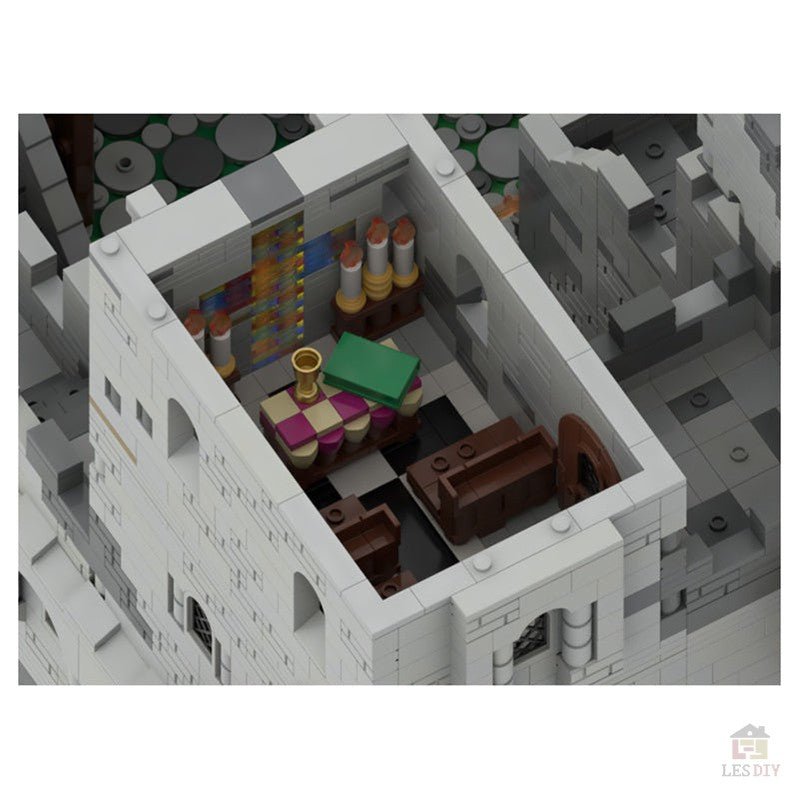 MOC - 45559 Highstone - Festung Klemmbausteine - LesDiy - Klemmbausteine