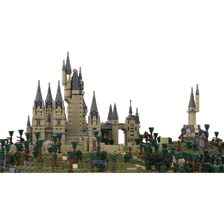 MOC - 45950 Harry Potter Hogwarts Castle Klemmbausteine - LesDiy - Klemmbausteine