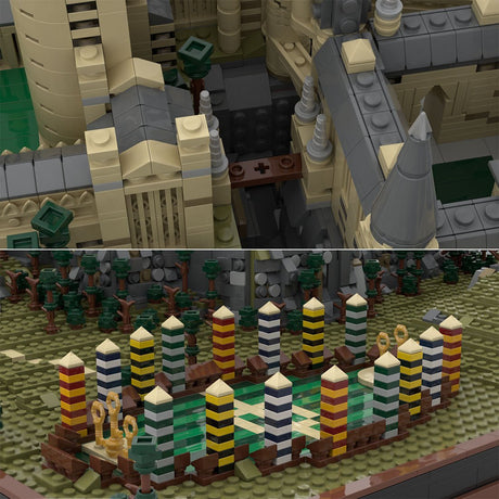 MOC - 45950 Harry Potter Hogwarts Castle Klemmbausteine - LesDiy - Klemmbausteine