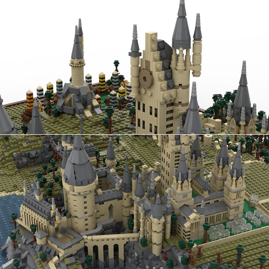 MOC - 45950 Harry Potter Hogwarts Castle Klemmbausteine - LesDiy - Klemmbausteine