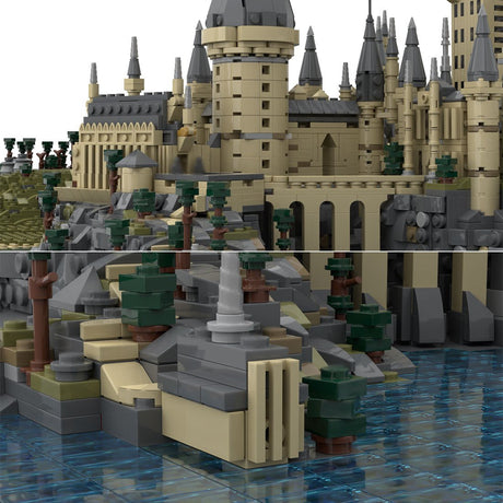 MOC - 45950 Harry Potter Hogwarts Castle Klemmbausteine - LesDiy - Klemmbausteine