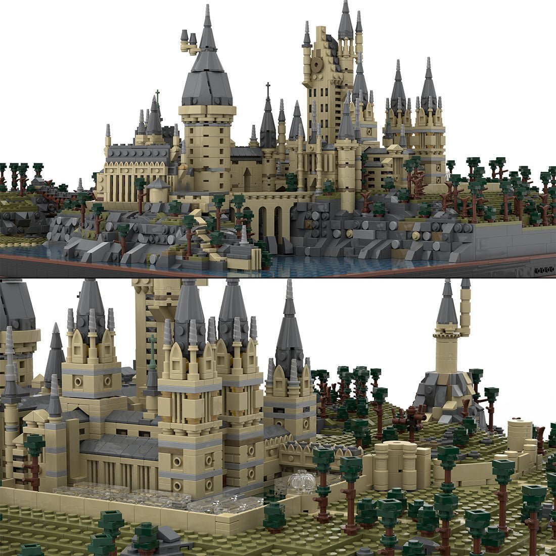 MOC - 45950 Harry Potter Hogwarts Castle Klemmbausteine - LesDiy - Klemmbausteine