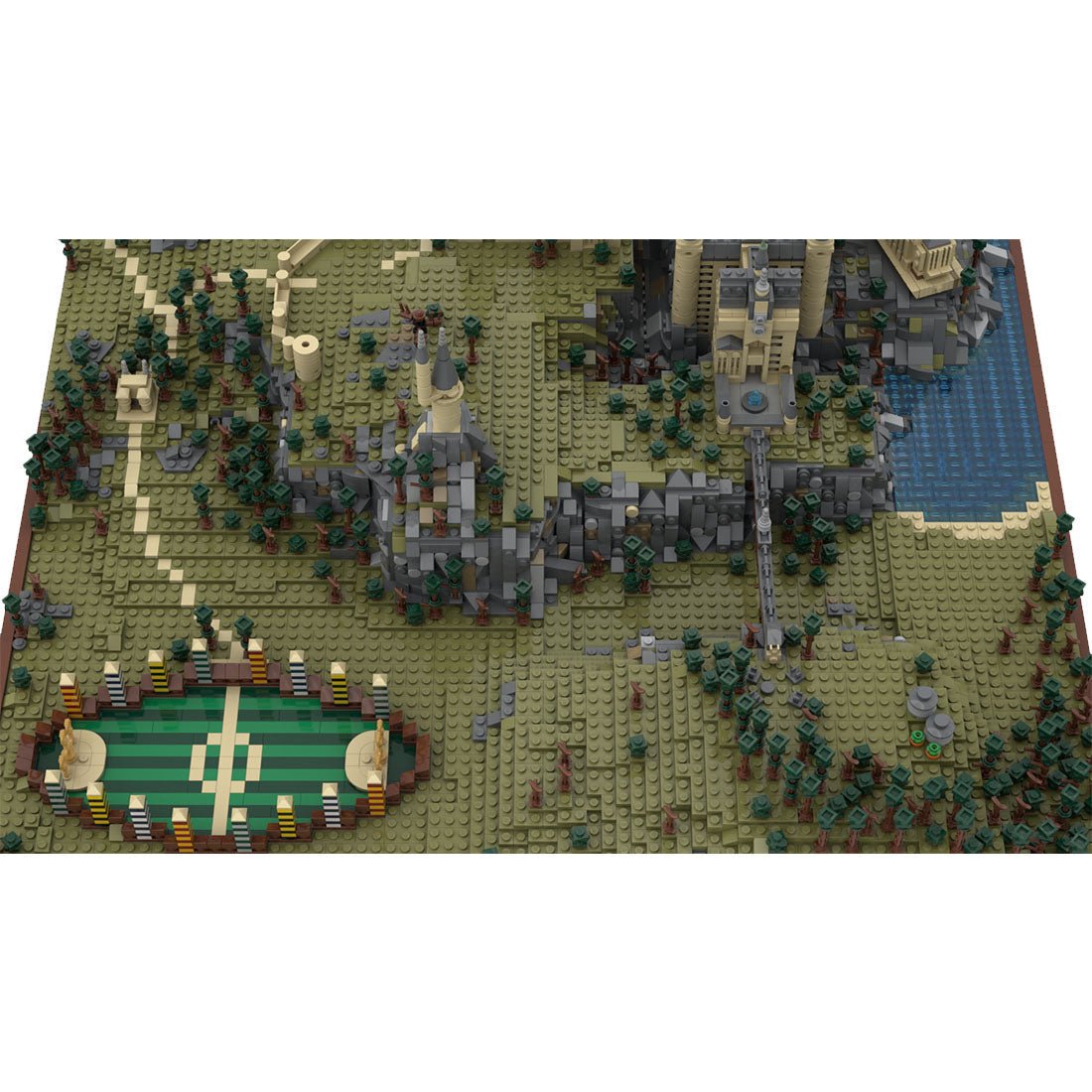 MOC - 45950 Harry Potter Hogwarts Castle Klemmbausteine - LesDiy - Klemmbausteine