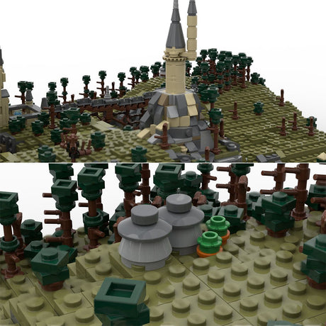 MOC - 45950 Harry Potter Hogwarts Castle Klemmbausteine - LesDiy - Klemmbausteine
