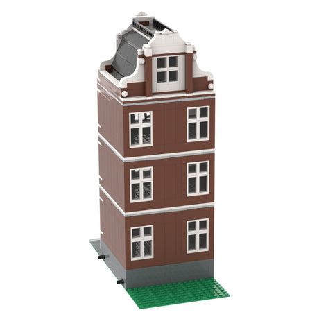 MOC - 46108 Amsterdam Canal House Nr 1 Klemmbausteine - LesDiy - Klemmbausteine