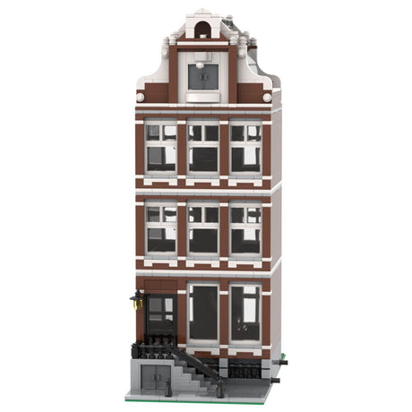 MOC - 46108 Amsterdam Canal House Nr 1 Klemmbausteine - LesDiy - Klemmbausteine
