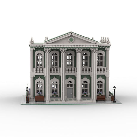 MOC - 46725 The Palladian Library Klemmbausteine - LesDiy - Klemmbausteine