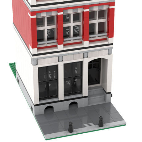 MOC - 47824 Modular Building - Amsterdam Canal House Nr 2 Klemmbausteine - LesDiy - Klemmbausteine