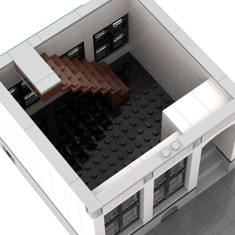 MOC - 47824 Modular Building - Amsterdam Canal House Nr 2 Klemmbausteine - LesDiy - Klemmbausteine