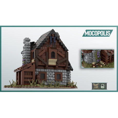 MOC - 49535 MOC Custom Medieval House Klemmbausteine - LesDiy - Klemmbausteine
