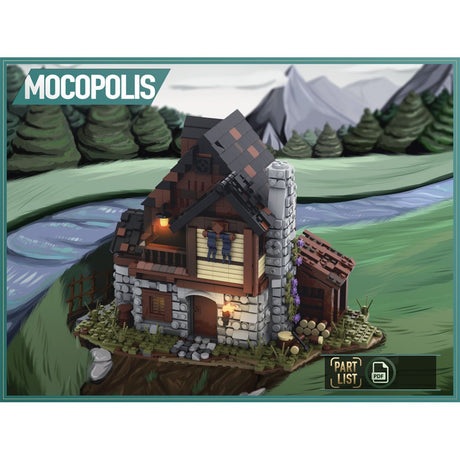 MOC - 49535 MOC Custom Medieval House Klemmbausteine - LesDiy - Klemmbausteine