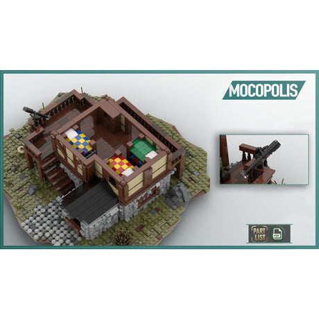 MOC - 49665 MOC Medieval House Klemmbausteine - LesDiy - Klemmbausteine