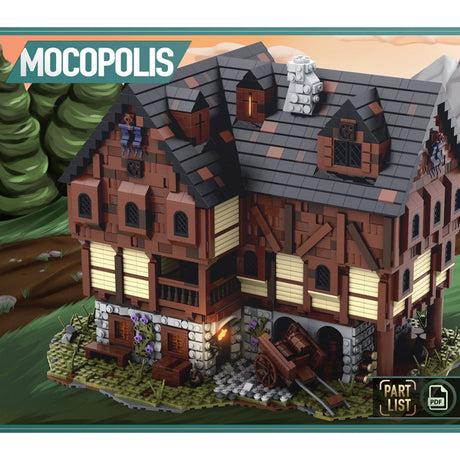 MOC - 49721 MOC Medieval House Klemmbausteine - LesDiy - Klemmbausteine