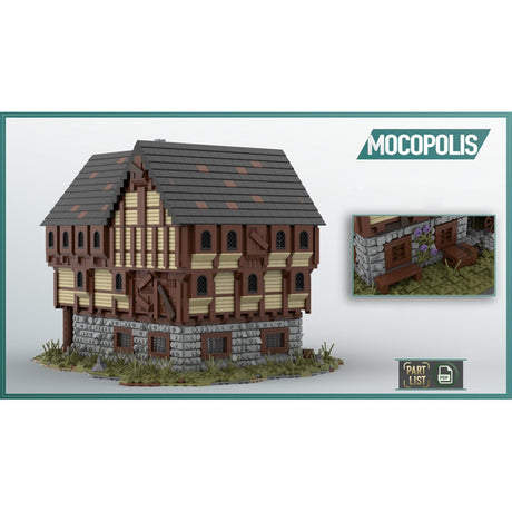 MOC - 49721 MOC Medieval House Klemmbausteine - LesDiy - Klemmbausteine