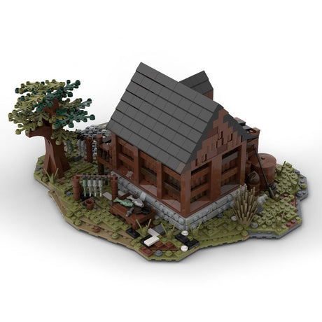 MOC - 49723 MOC Medieval Fisherman`s House Klemmbausteine - LesDiy - Klemmbausteine