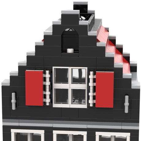 MOC - 51061 Modular Building m - Amsterdam Canal House Nr 4 - LesDiy - Klemmbausteine