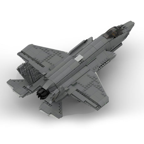 MOC - 52862 Lockheed Martin F - 35 A (Airforce Variant) Lightning II | 1:34 Scale Klemmbausteine - LesDiy - Klemmbausteine