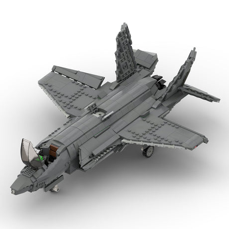 MOC - 52862 Lockheed Martin F - 35 A (Airforce Variant) Lightning II | 1:34 Scale Klemmbausteine - LesDiy - Klemmbausteine