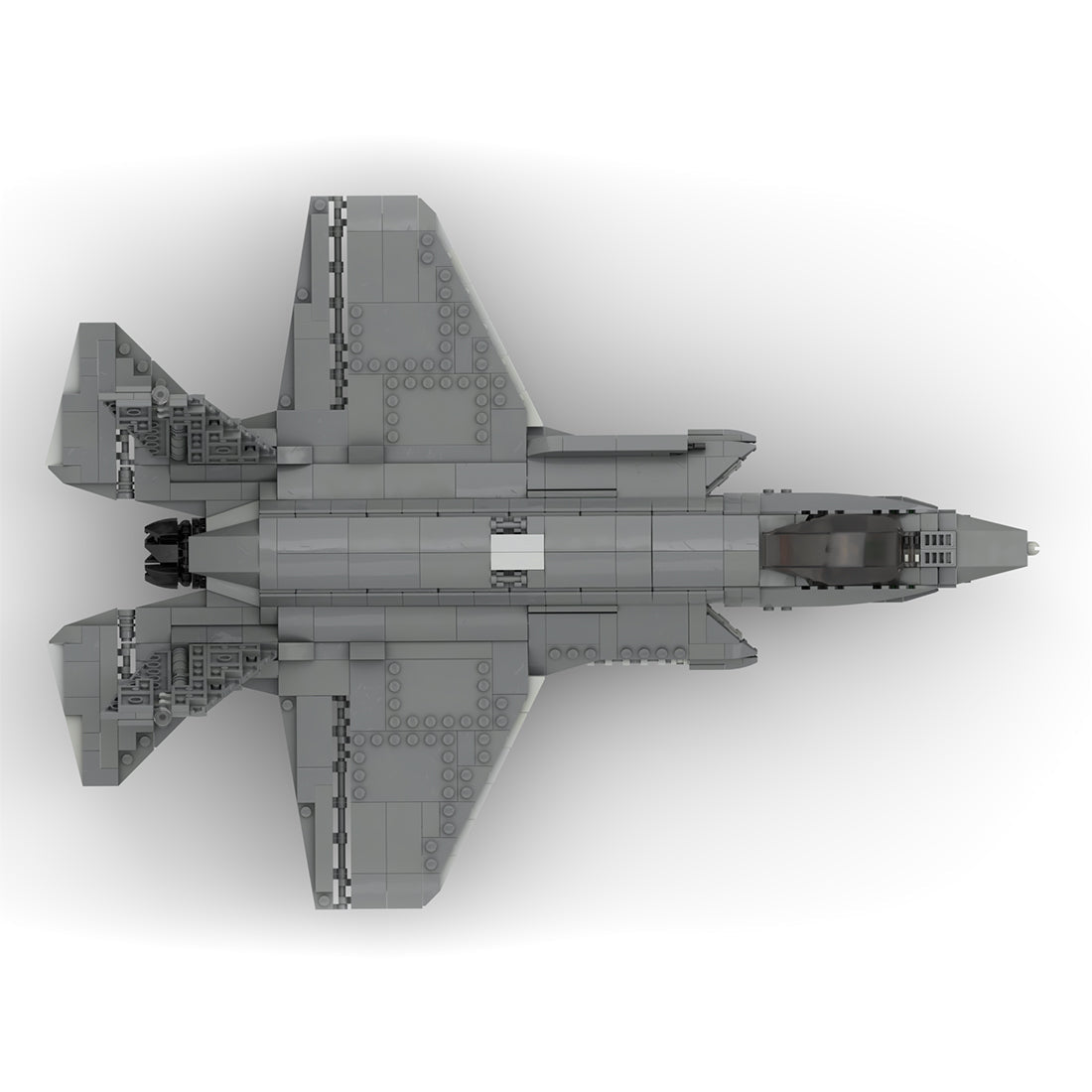 MOC - 52862 Lockheed Martin F - 35 A (Airforce Variant) Lightning II | 1:34 Scale Klemmbausteine - LesDiy - Klemmbausteine