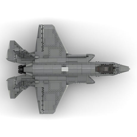 MOC - 52862 Lockheed Martin F - 35 A (Airforce Variant) Lightning II | 1:34 Scale Klemmbausteine - LesDiy - Klemmbausteine