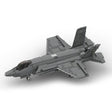 MOC - 52862 Lockheed Martin F - 35 A (Airforce Variant) Lightning II | 1:34 Scale Klemmbausteine - LesDiy - Klemmbausteine
