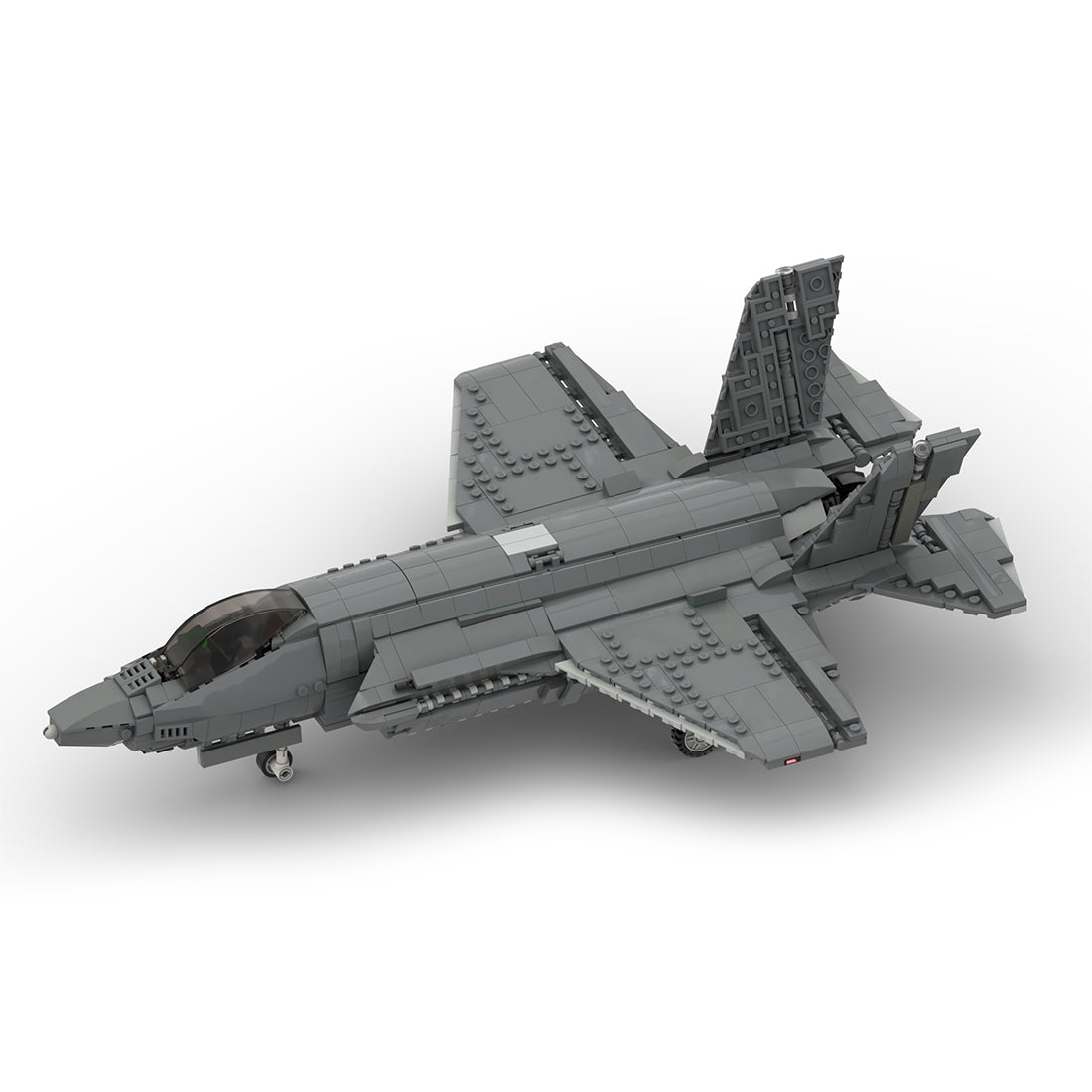 MOC - 52862 Lockheed Martin F - 35 A (Airforce Variant) Lightning II | 1:34 Scale Klemmbausteine - LesDiy - Klemmbausteine