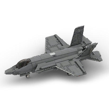 MOC - 52862 Lockheed Martin F - 35 A (Airforce Variant) Lightning II | 1:34 Scale Klemmbausteine - LesDiy - Klemmbausteine