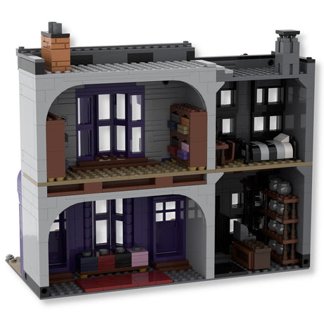 MOC - 53216 Magic Movie Straßenszene - LesDiy - Klemmbausteine