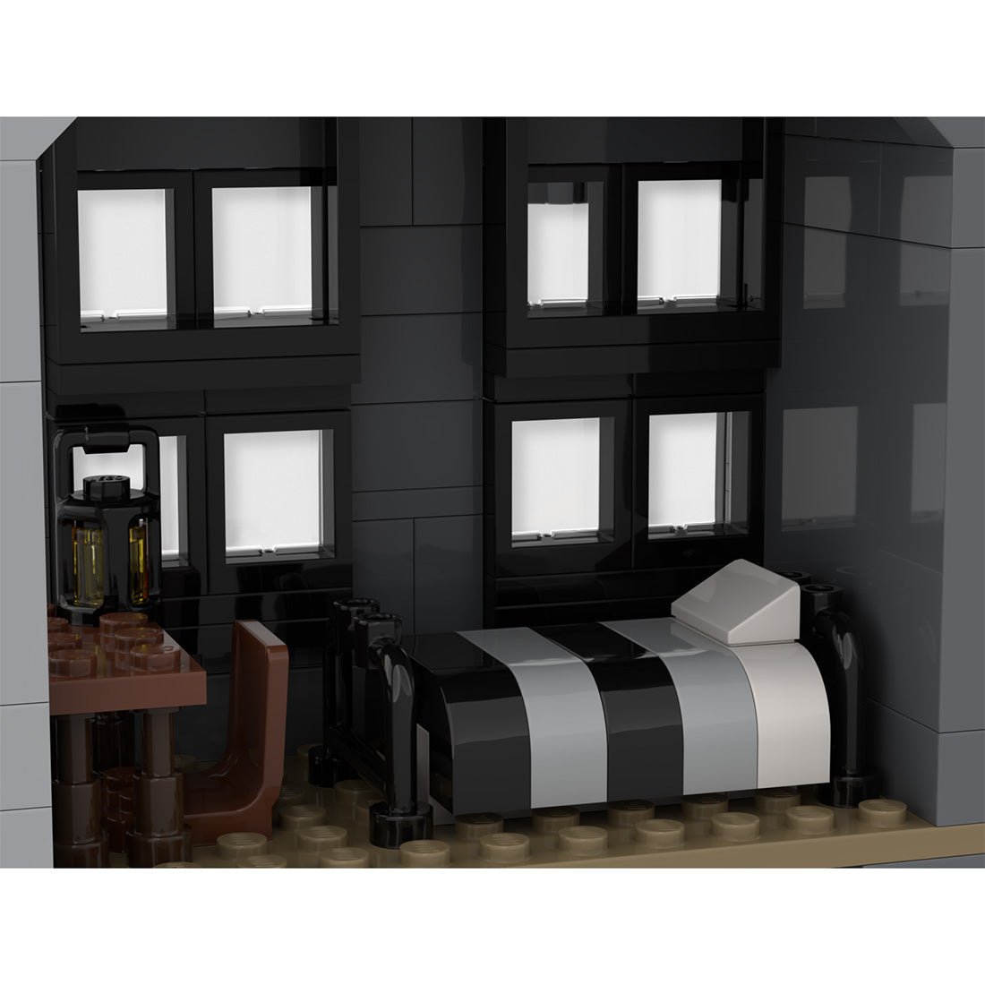 MOC - 53216 Magic Movie Straßenszene - LesDiy - Klemmbausteine