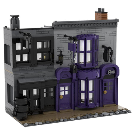 MOC - 53216 Magic Movie Straßenszene - LesDiy - Klemmbausteine