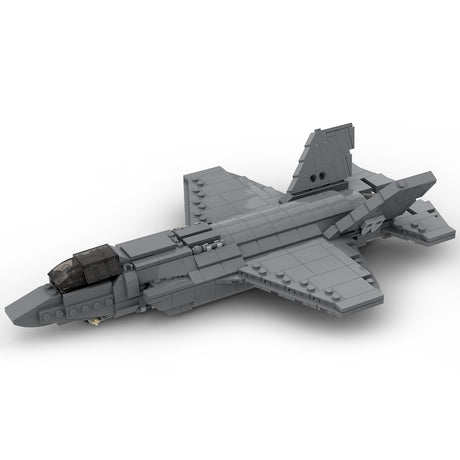 MOC - 53321 F - 35 Lightning II Klemmbausteine - LesDiy - Klemmbausteine
