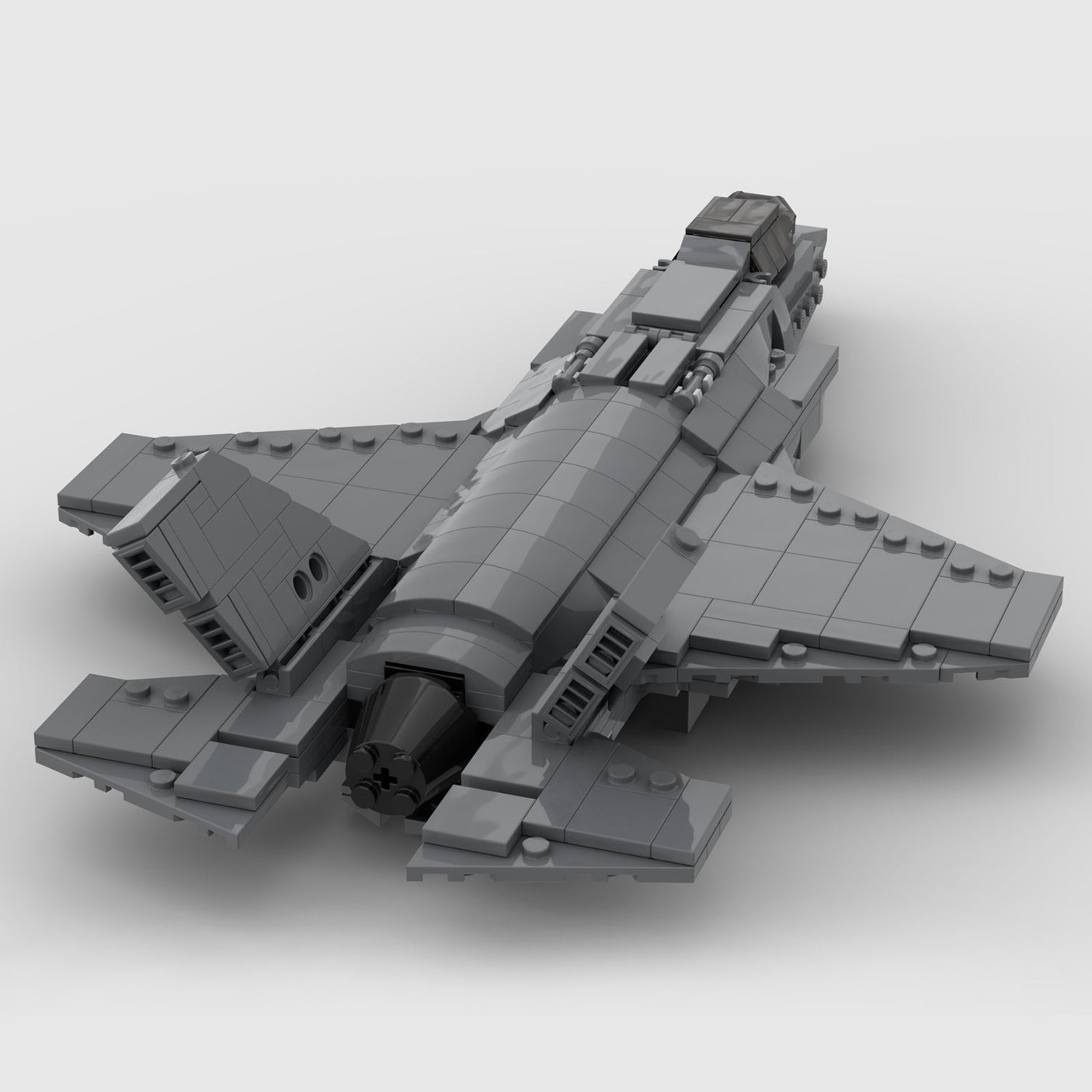 MOC - 53321 F - 35 Lightning II Klemmbausteine - LesDiy - Klemmbausteine