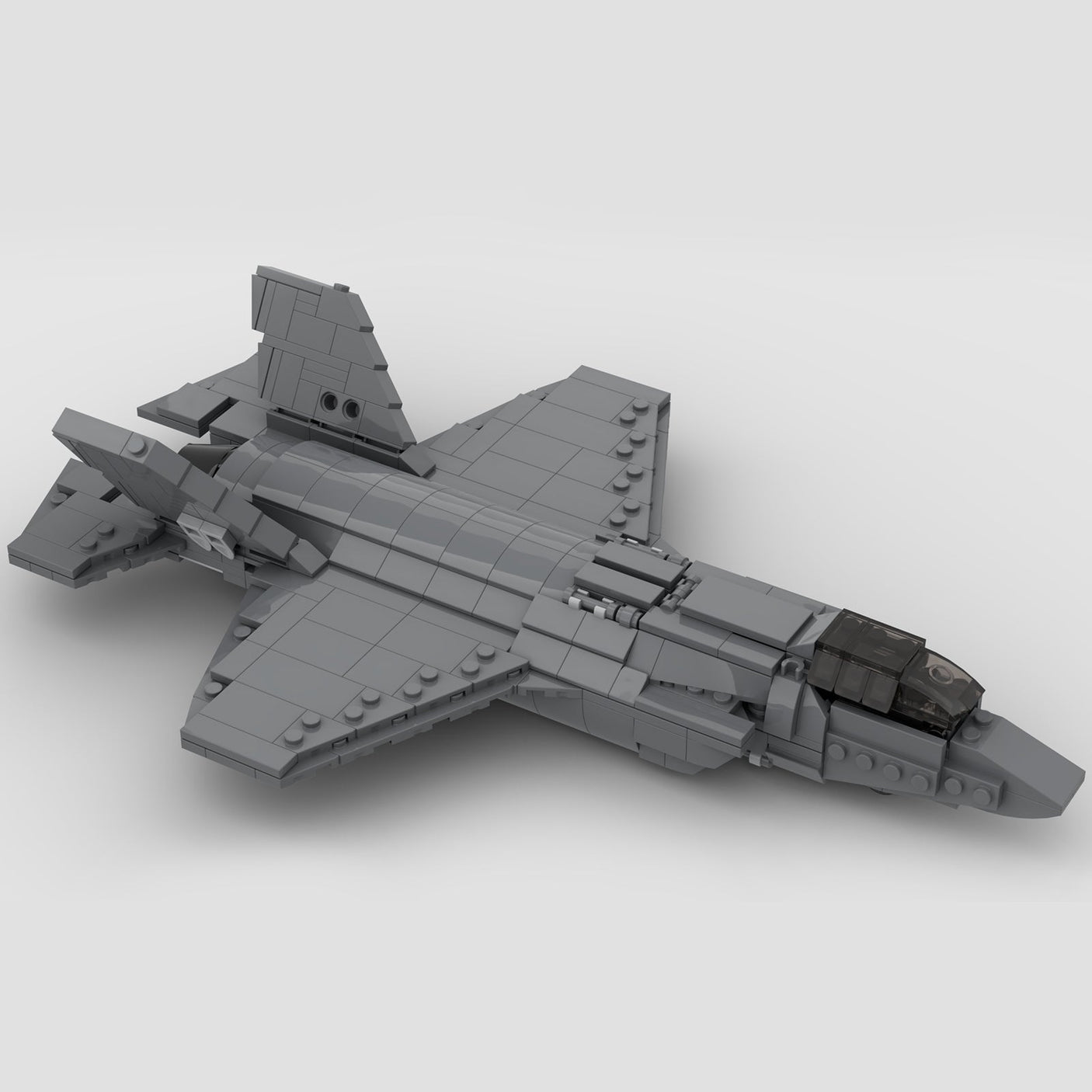 MOC - 53321 F - 35 Lightning II Klemmbausteine - LesDiy - Klemmbausteine