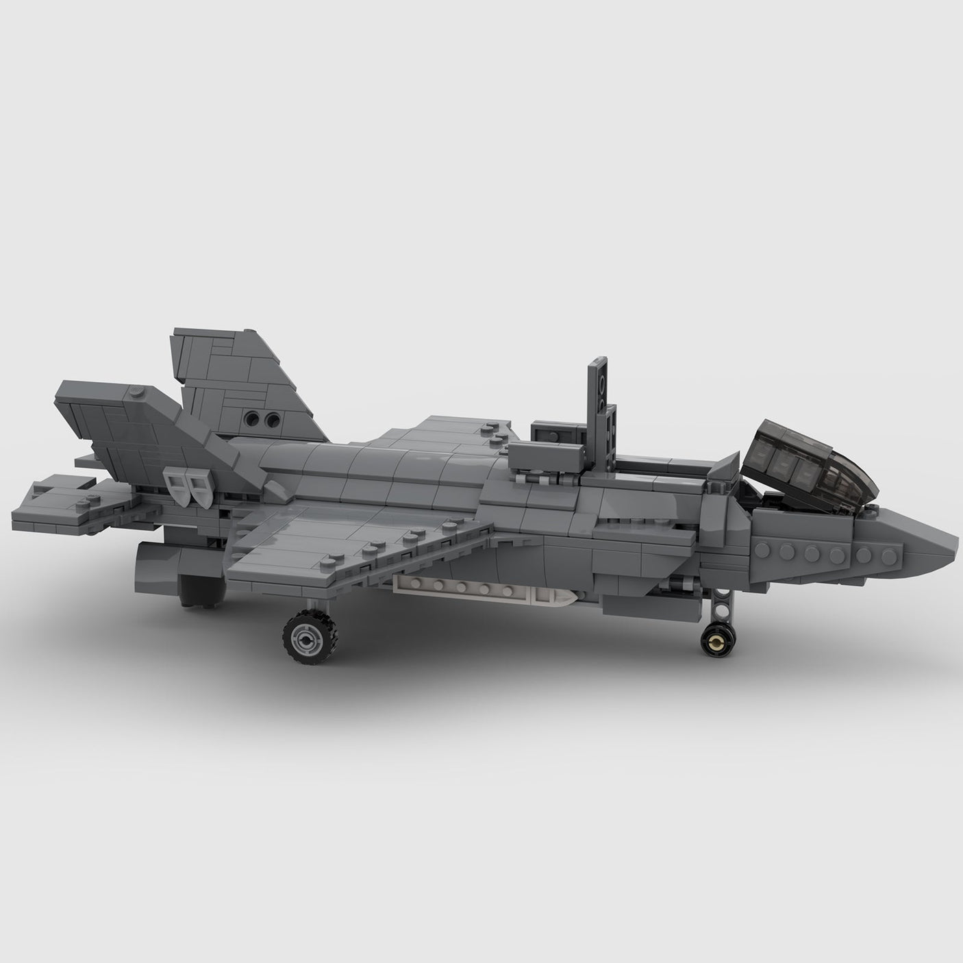 MOC - 53321 F - 35 Lightning II Klemmbausteine - LesDiy - Klemmbausteine