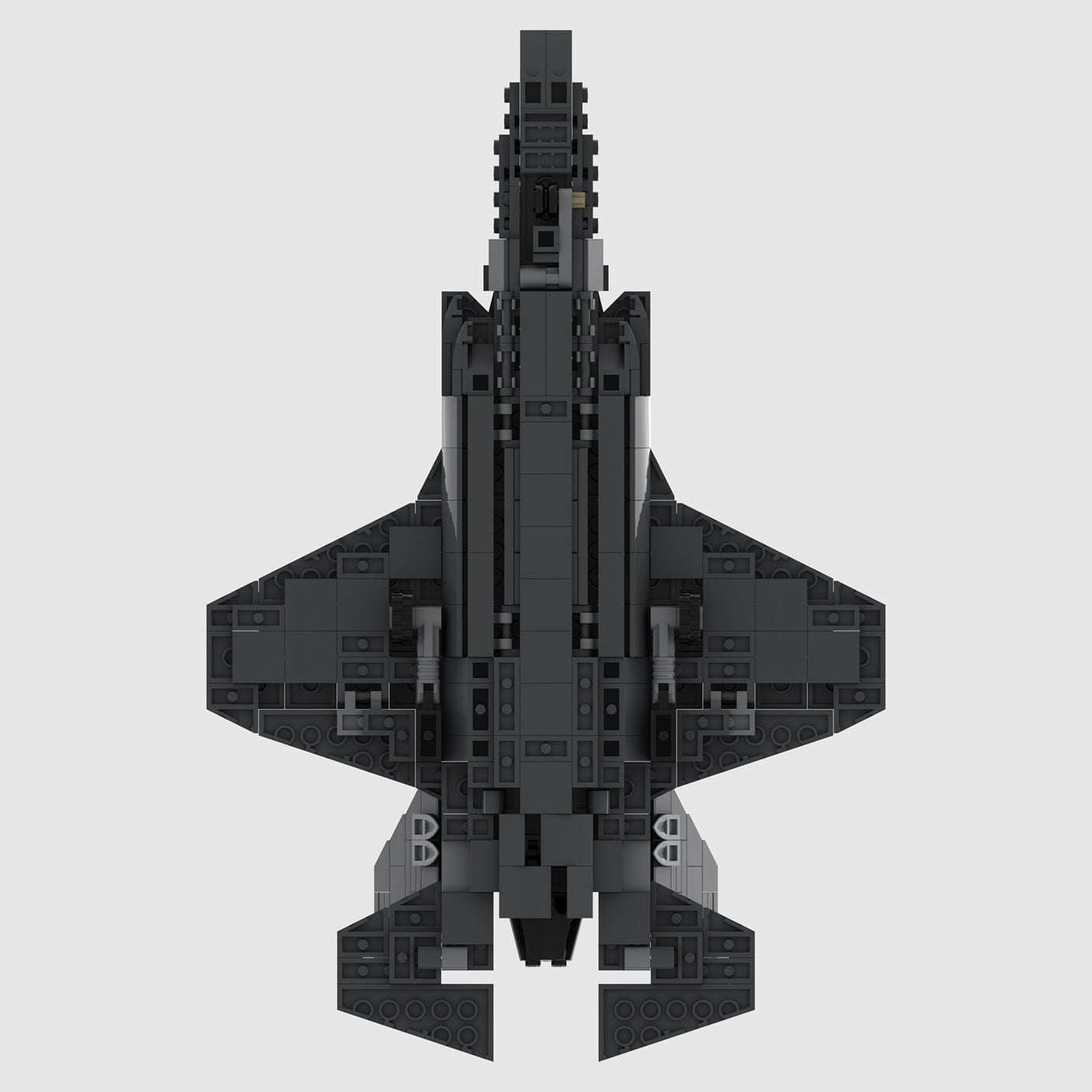 MOC - 53321 F - 35 Lightning II Klemmbausteine - LesDiy - Klemmbausteine