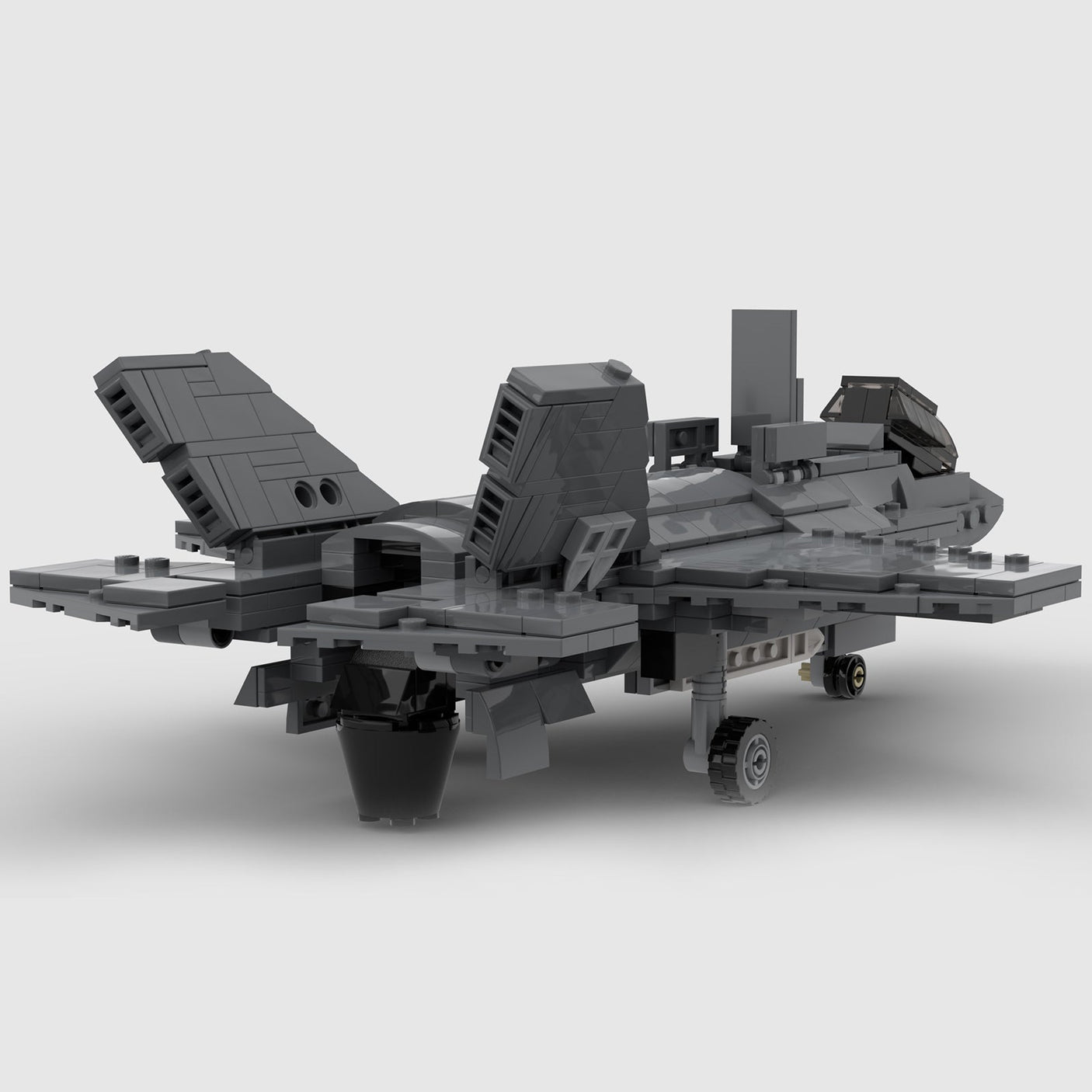 MOC - 53321 F - 35 Lightning II Klemmbausteine - LesDiy - Klemmbausteine