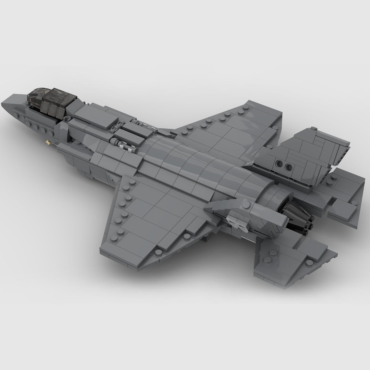 MOC - 53321 F - 35 Lightning II Klemmbausteine - LesDiy - Klemmbausteine
