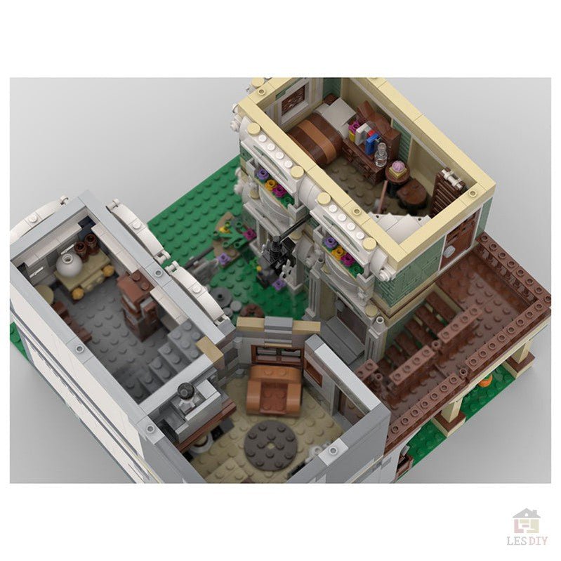 MOC - 53778 Seidenwald Straße - LesDiy - Klemmbausteine