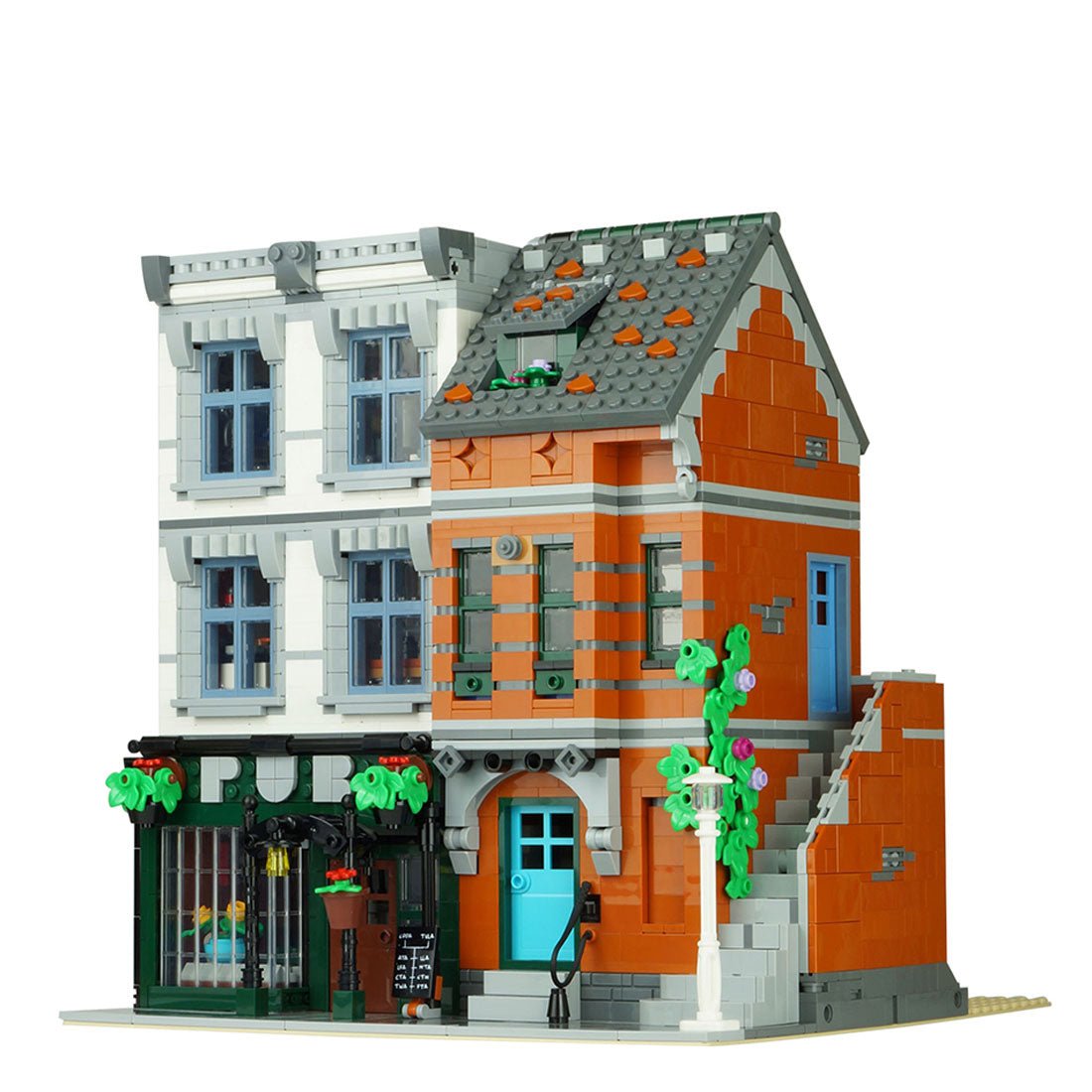 MOC - 53879 Modular Pub - LesDiy - Klemmbausteine
