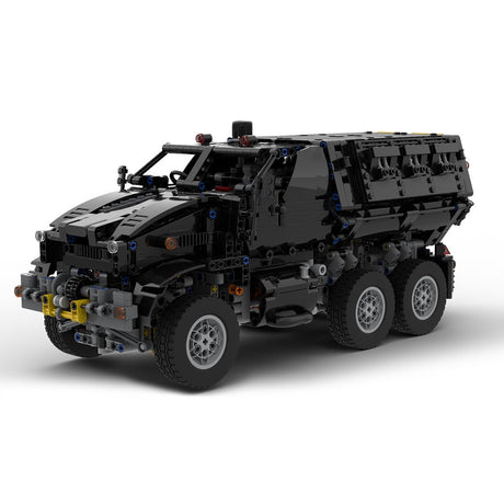 MOC - 54624 'The Beast' MRAP Truck Klemmbausteine - LesDiy - Klemmbausteine