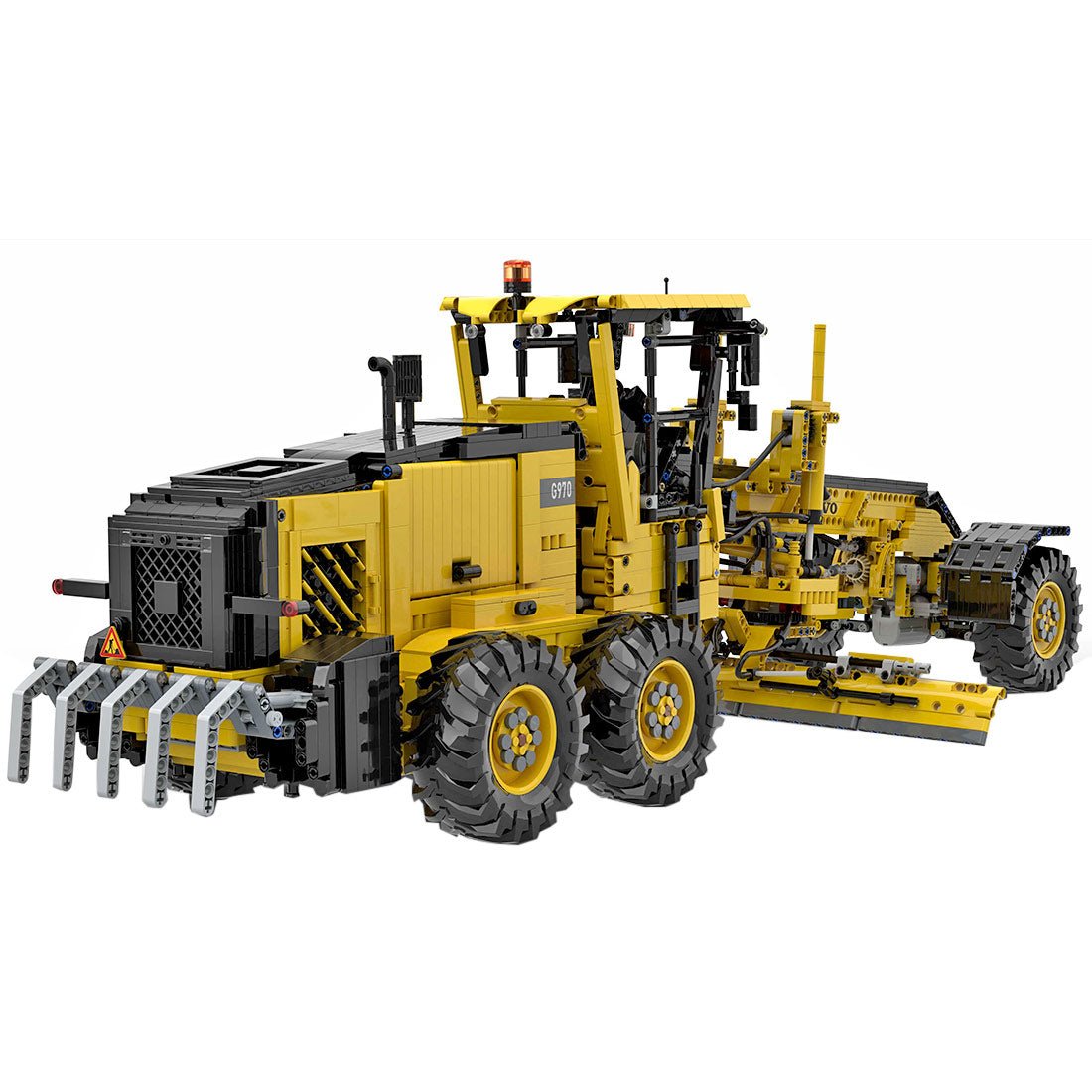 MOC - 54777 Volvo G970 Motor Grader - LesDiy - Klemmbausteine