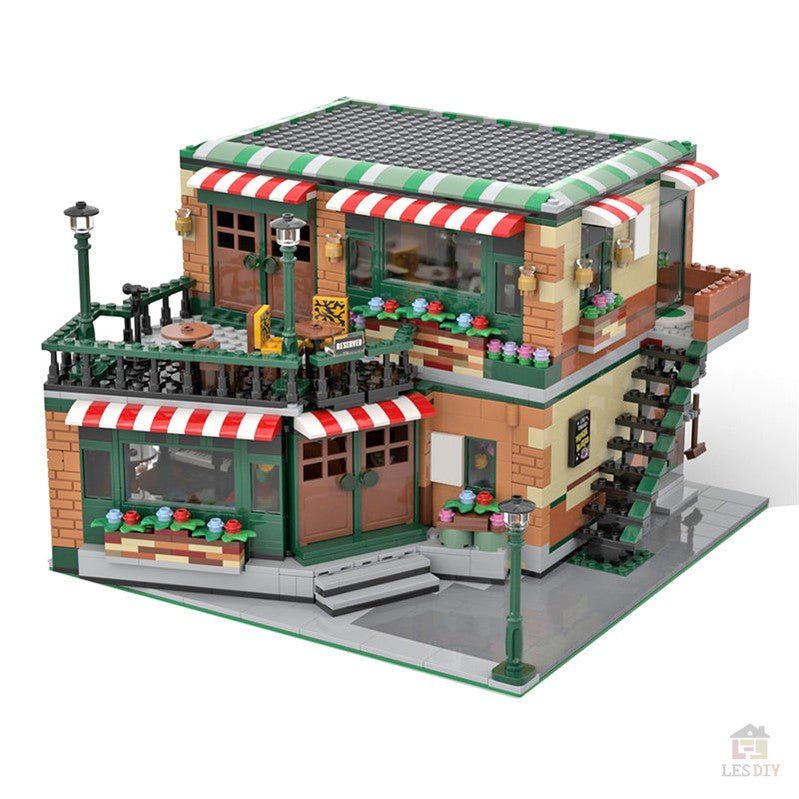 MOC - 54894 Modular Central Perk Cafe & Pub - LesDiy - Klemmbausteine