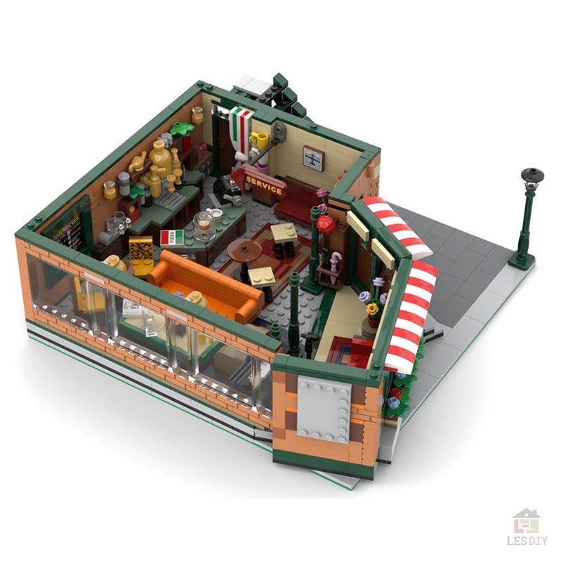 MOC - 54894 Modular Central Perk Cafe & Pub - LesDiy - Klemmbausteine