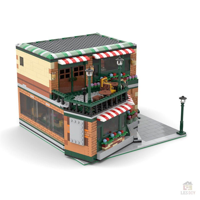 MOC - 54894 Modular Central Perk Cafe & Pub - LesDiy - Klemmbausteine