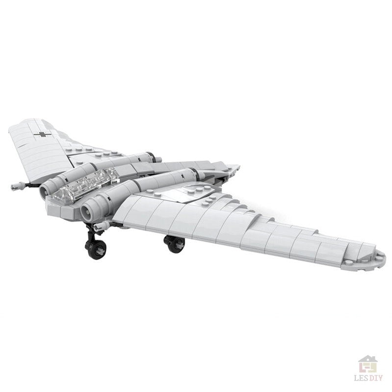 MOC - 55320 Horten Ho 229 Jagdflugzeug - LesDiy - Klemmbausteine