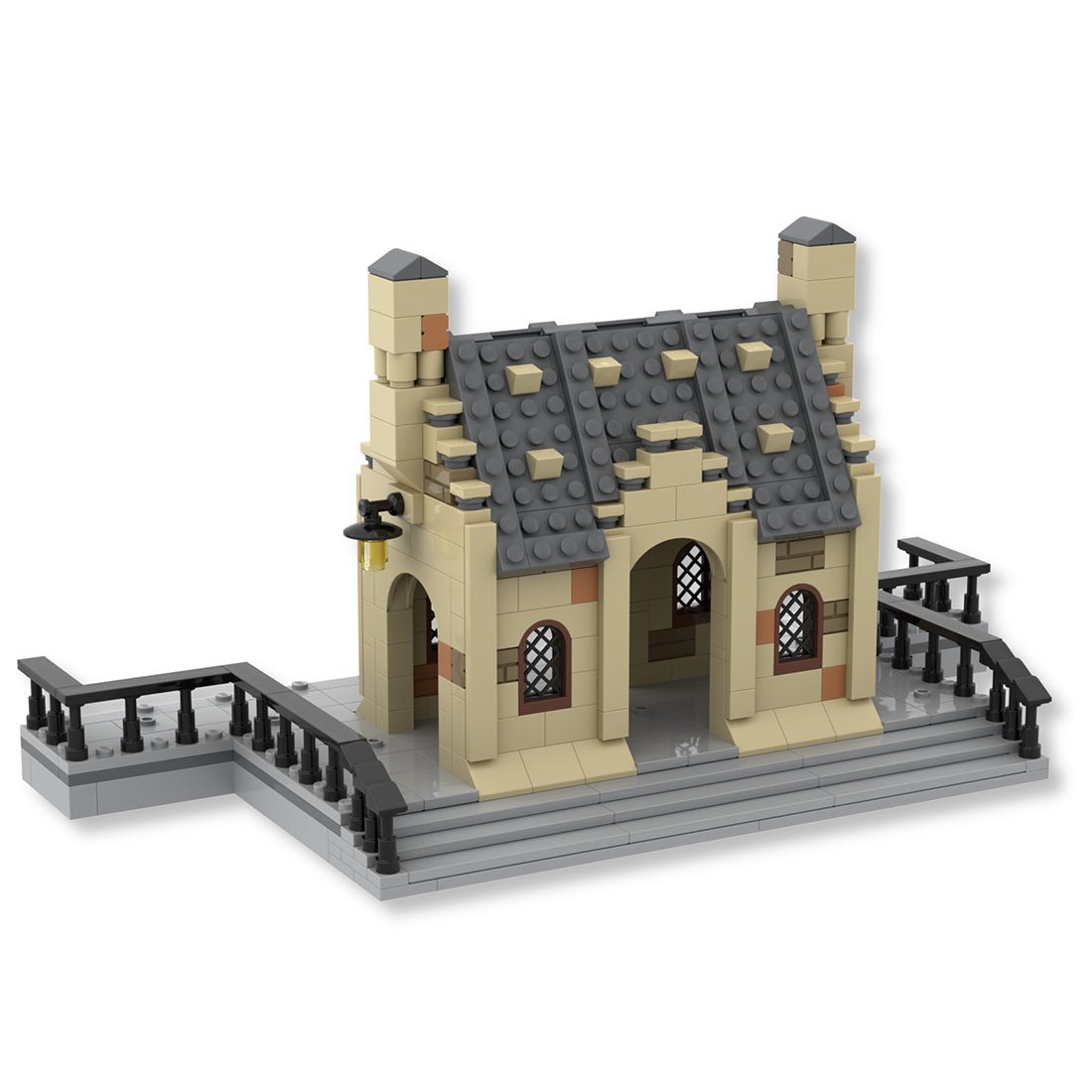 MOC - 55511 Magic Movie Scene Station - LesDiy - Klemmbausteine