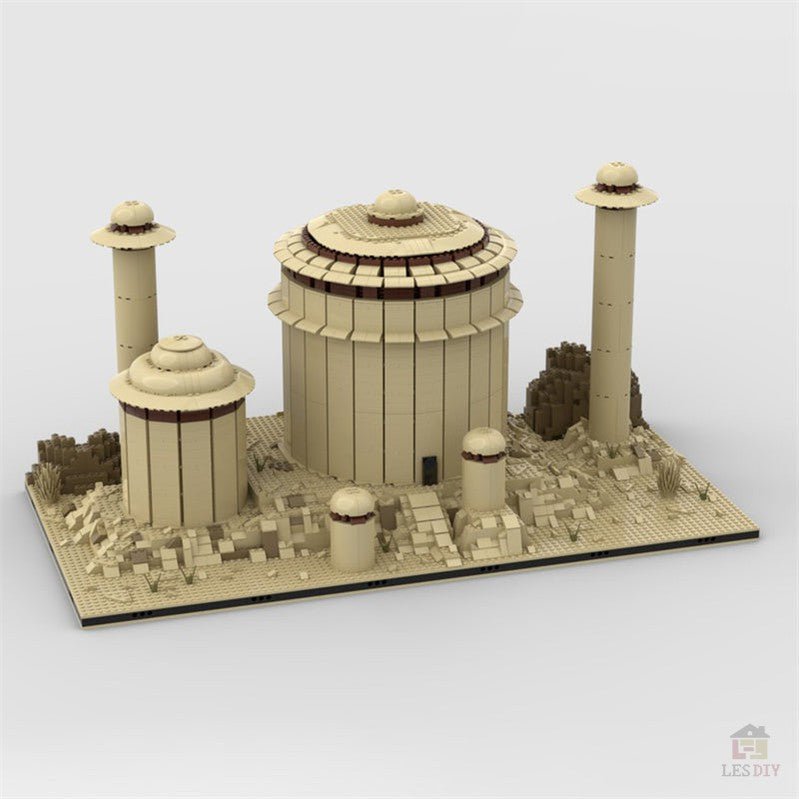 MOC - 56649 Modular Stadt Star Wars Tatooine - LesDiy - Klemmbausteine
