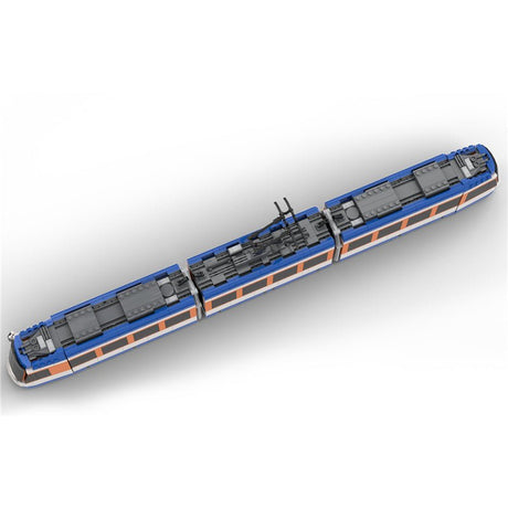 MOC - 56766 Straßenbahn ST 14 - 2 - LesDiy - Klemmbausteine