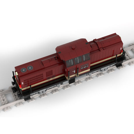 MOC - 56807 BR110 Zug Klemmbausteine - LesDiy - Klemmbausteine