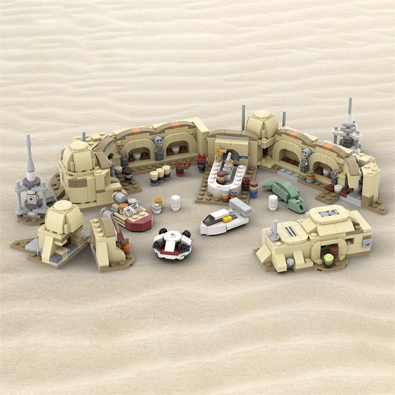 MOC - 57537 Micro Mos Eisley Cantina - LesDiy - Klemmbausteine